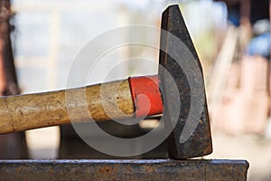 Steel hammer