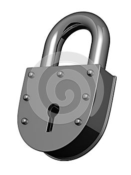 Steel heavy lock