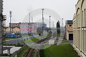 Steel and heavy metal industry factory of Skoda in Pilsen, Czech republic