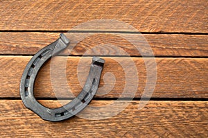 Steel horseshoe