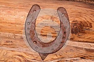 Steel horseshoe