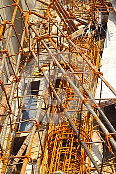 Steel lines - for Construction - background