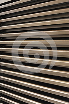 Steel louver background