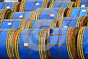 Steel metal-roll