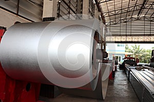 steel in metal sheet rolling machine ; for tile manufacturing