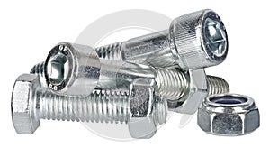 Steel nuts and bolts