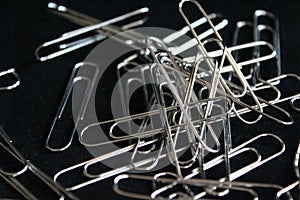 Steel paperclip wire clips stainless steel pressure forms photo