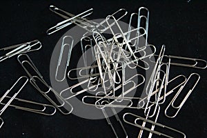 Steel paperclip wire clips stainless steel pressure forms photo