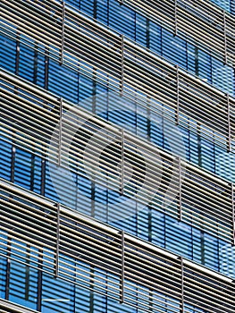 Steel pattern Glass facade Architecture detail Modern Building