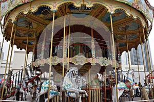 Steel Pier at the Atlantic City Boardwalk in New Jersey