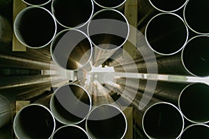 Steel Pipes Industrial photo