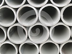 Steel pipes - Metal background - Stock Photos