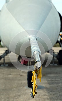 Steel Pitot static system in the supersonic jet