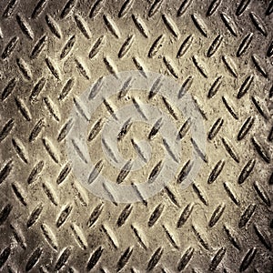 Steel plate background or texture