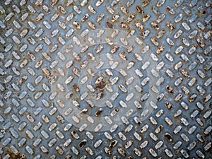Steel plate texture background