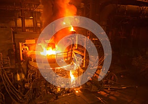 Steel production in electric furnaces