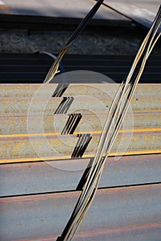 Steel profiles bundle