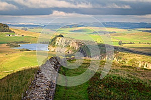 Steel Rigg and Hadrian`s Wall