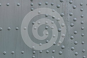 Steel riveted surface