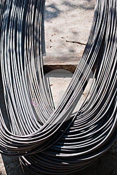 Steel rod