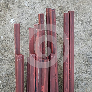 Steel rod bar for building construction