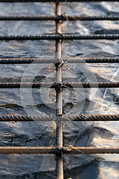 Steel rods photo