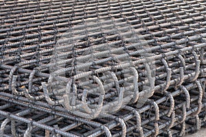 Steel rods used in reinforce construction
