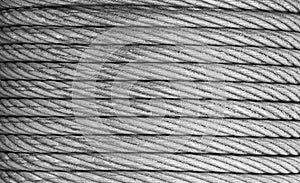 Steel rope background