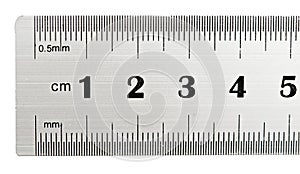 Steel ruler