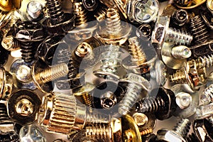 Steel screws for personal computer case