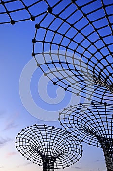 Steel sculpture photo