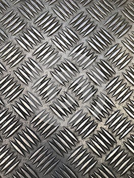 Steel sheet with crosshatching b/w