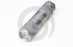 Steel silver flash light
