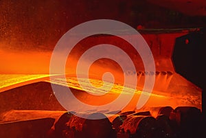 Steel slab Hot-rolled steel process in steel industry