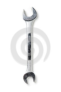 Steel Spanner Wrench Isolated on white