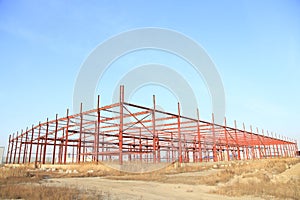 The steel structure