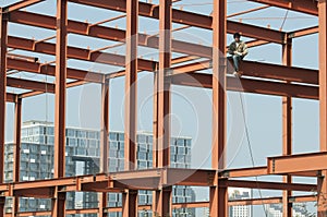 Steel structure painting