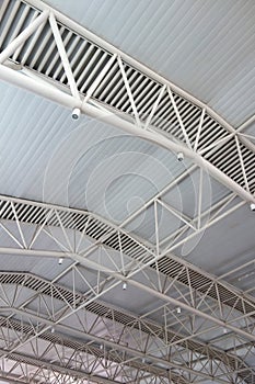 Steel structure roof