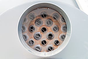 Steel tubes of the heat exchanger