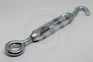 Turnbuckle on white background