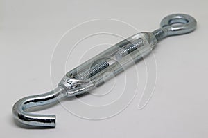 Turnbuckle on white background