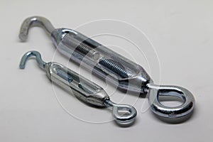 Turnbuckle on white background