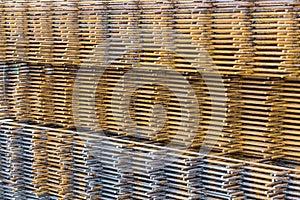 Steel wire mesh for concrete cement construct