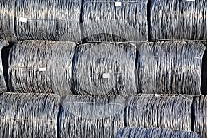 Steel wire roll