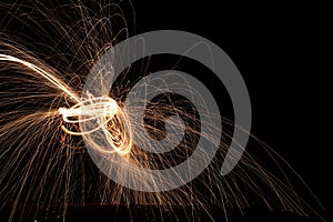 Steel Wool Photography, Jaisalmer, Rajasthan, India