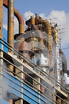 Steelworks -industrial scenery