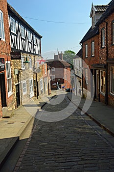 Steep Hill Lincoln City Centre, UK