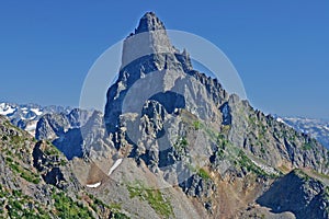 Steep mountain photo