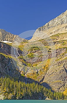 Steep Mountain Cill on a Sunny Fall Day