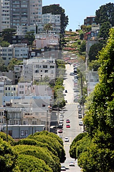 Steep Roads in San Francisco photo